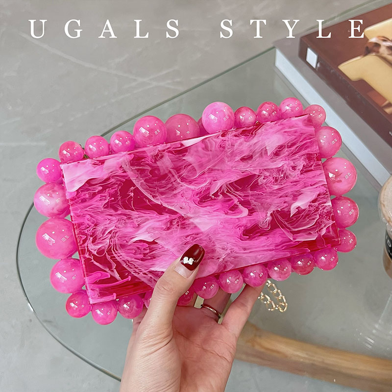 Evening Bag Beaded - Luksusowa designerska torebka wieczorowa z koralikami,