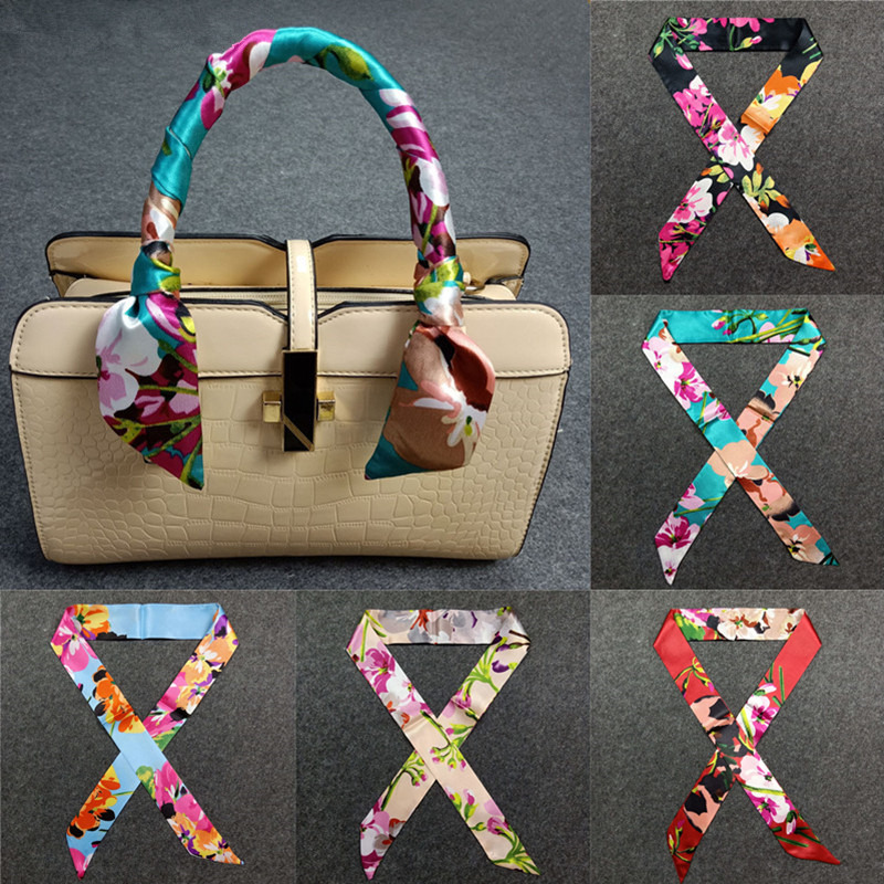 Women Bags Branded - 47 kolorów marki chustka małych jedwabnych