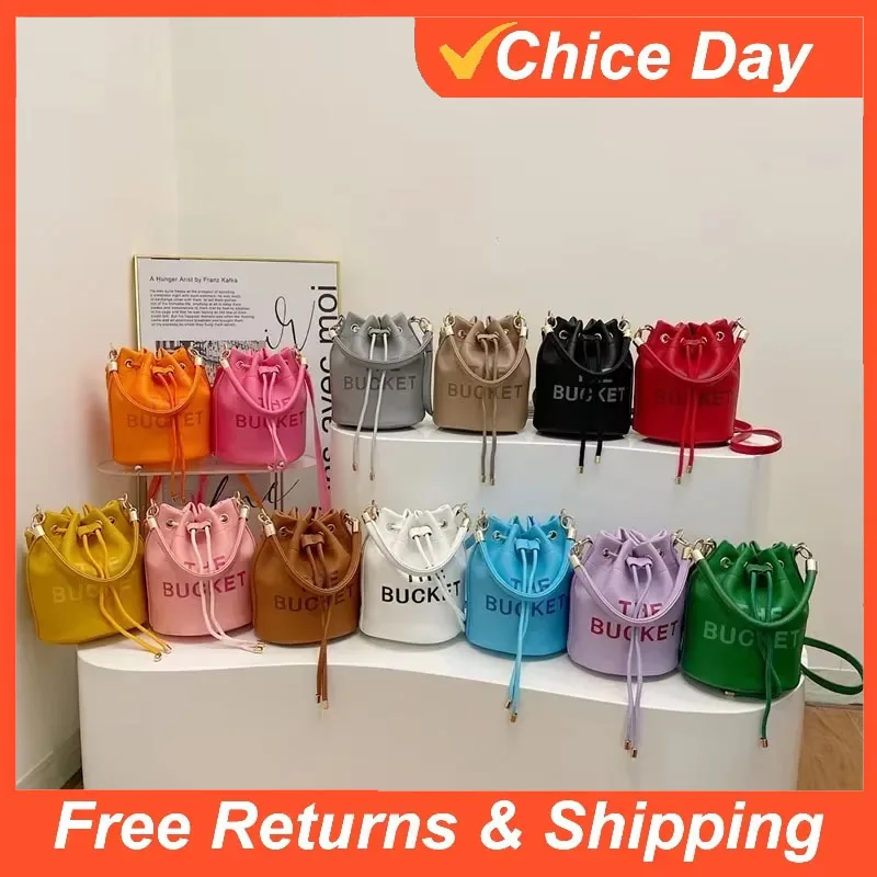 Women Bags Popular Brands - Modna damska torebka typu bucket bag,