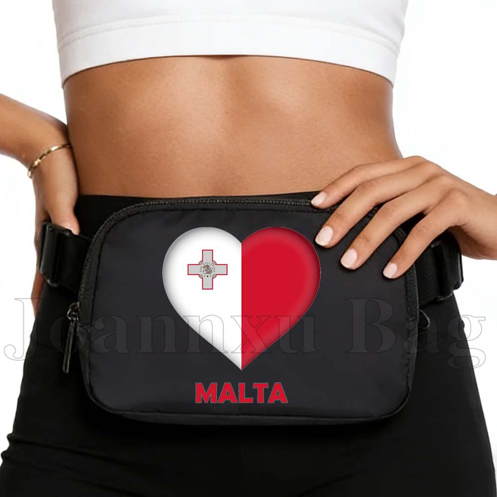 Women Bags Malta - Torba na klatkę piersiową z flagą