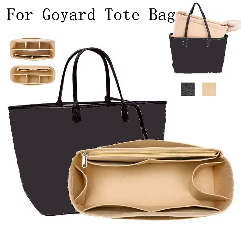 Women Bags Goyard - Przenośny organizer z filcu do torebki