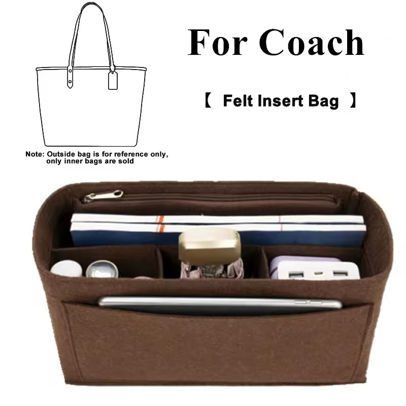 Women Bags Coach - Organizer do torebki z filcu, wkładka