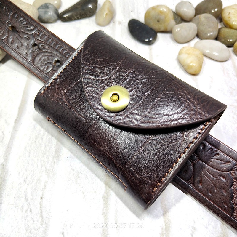 Saddle Bag Leather - Blongk Mini torebka cienki pasek opakowanie