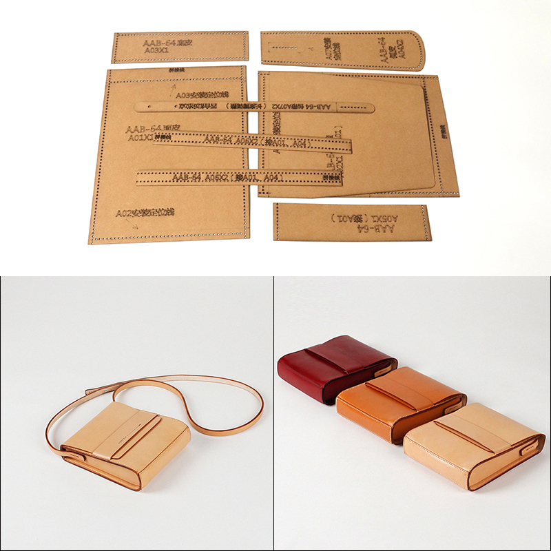 Women X Bags - Szablon DIY z papieru kraft do