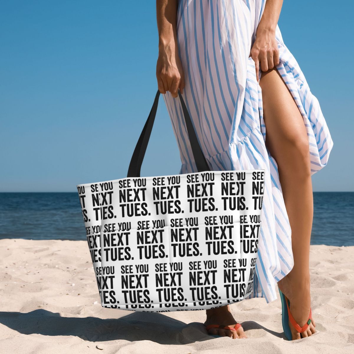 Women Bags Next - Zobaczmy się w poniedziałek. Torba plażowa