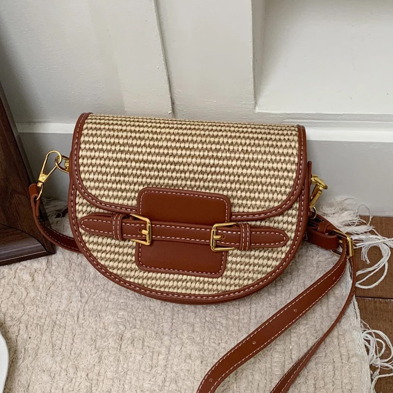 Saddle Bag Leather - Mini torebki typu saddle bag w