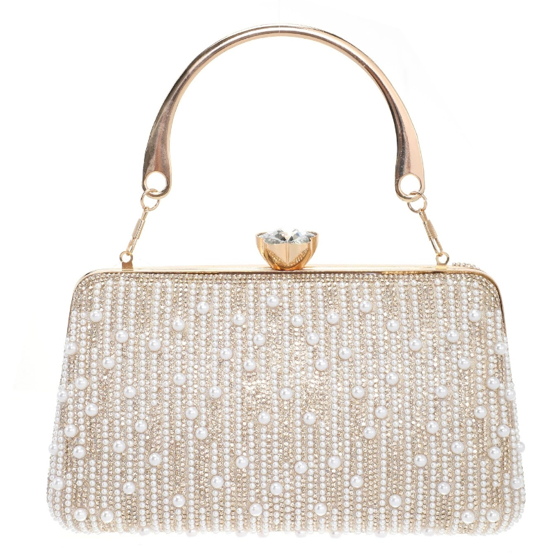 Eleganckie srebrne torebki wie – Evening Bag Beaded recenzja i cena