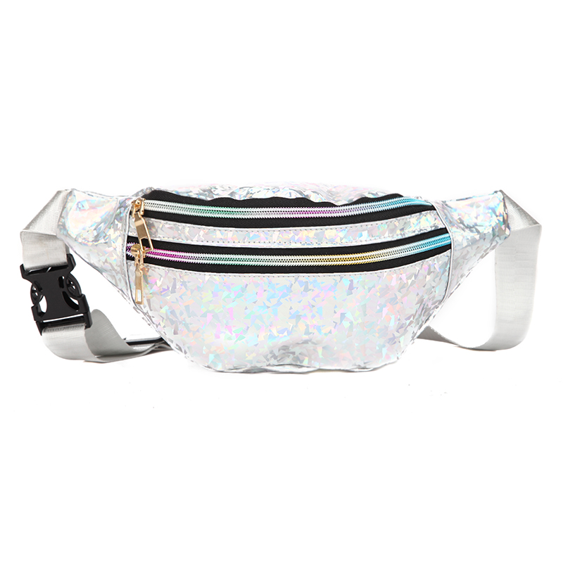 1PC nowy holograficzny piterek – Women'S Bum Bags recenzja i cena