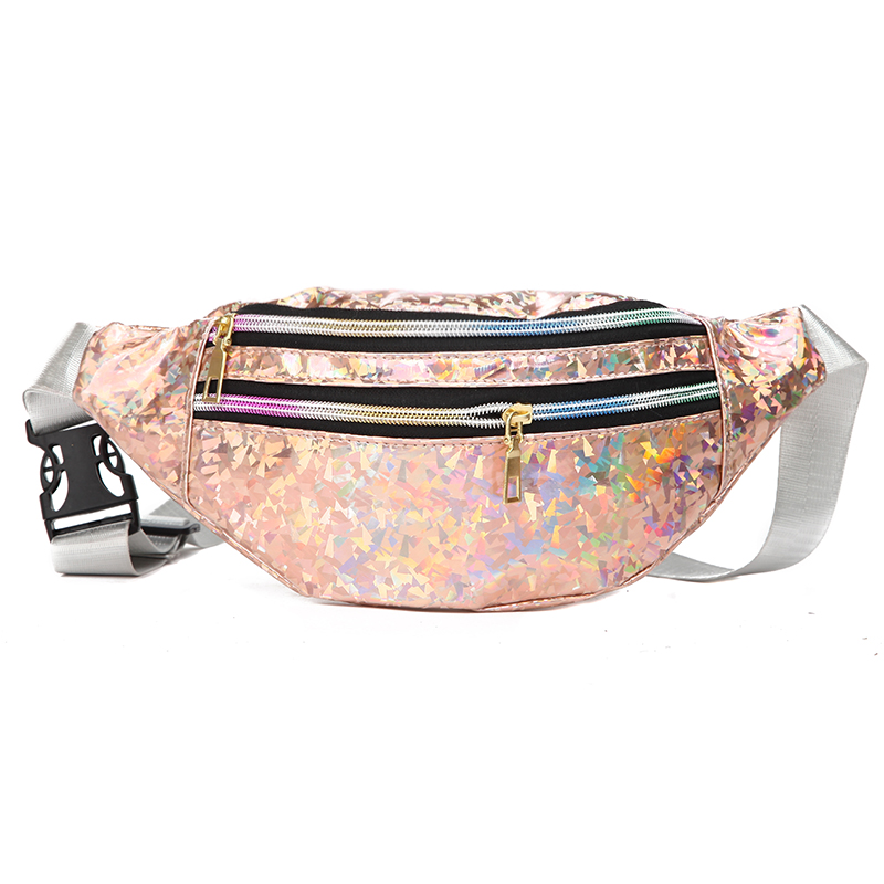 1PC nowy holograficzny piterek – Women'S Bum Bags recenzja i cena
