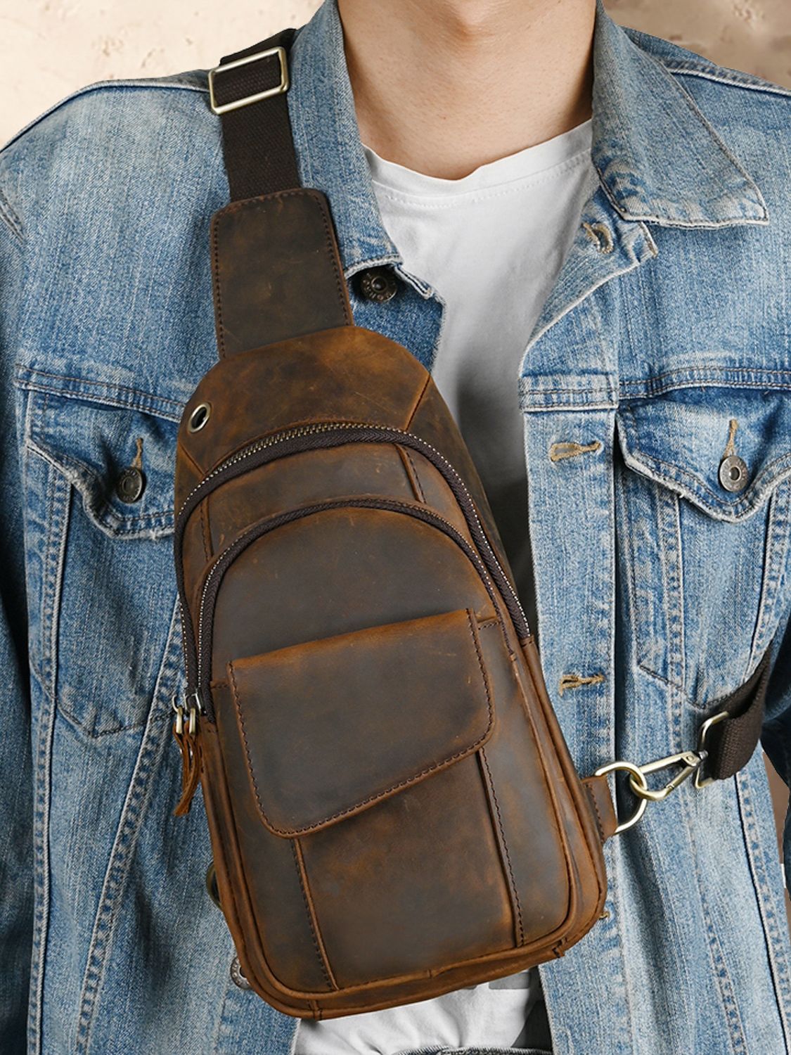 Luksusowa, wielofunkcyjna męsk – Saddle Bag Leather recenzja i cena