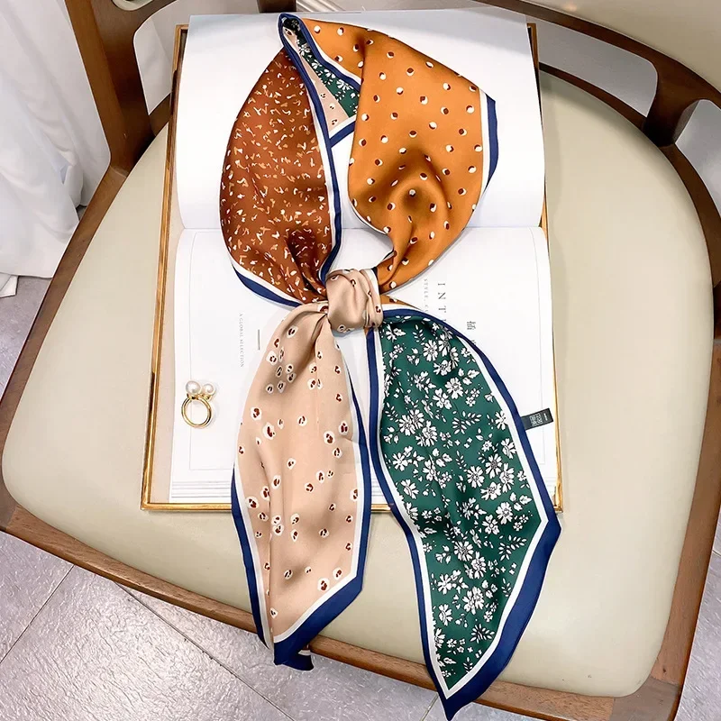 Wąski szalik z nadrukiem, w kr – Women Bags Branded recenzja i cena