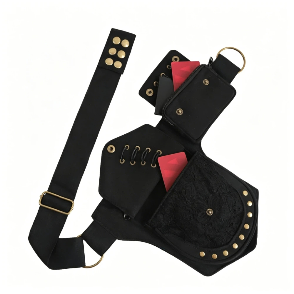 Regulowany pasek w stylu punko – Women'S Bum Bags recenzja i cena