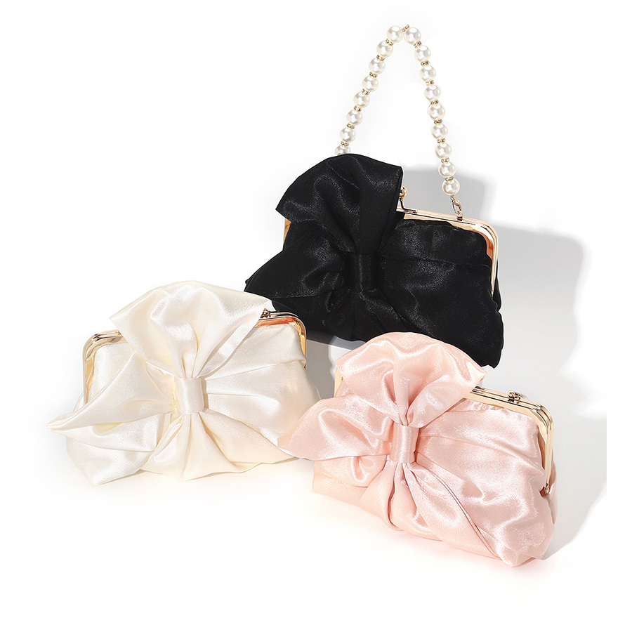 Białe satynowe torebki wieczor – Evening Bag Beaded recenzja i cena