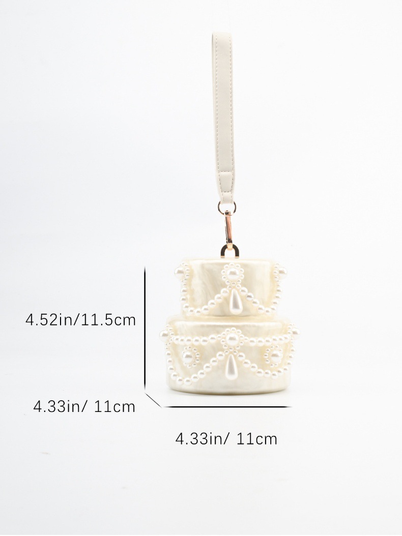 Kopertówka w kształcie ciasta, – Evening Bag Beaded recenzja i cena