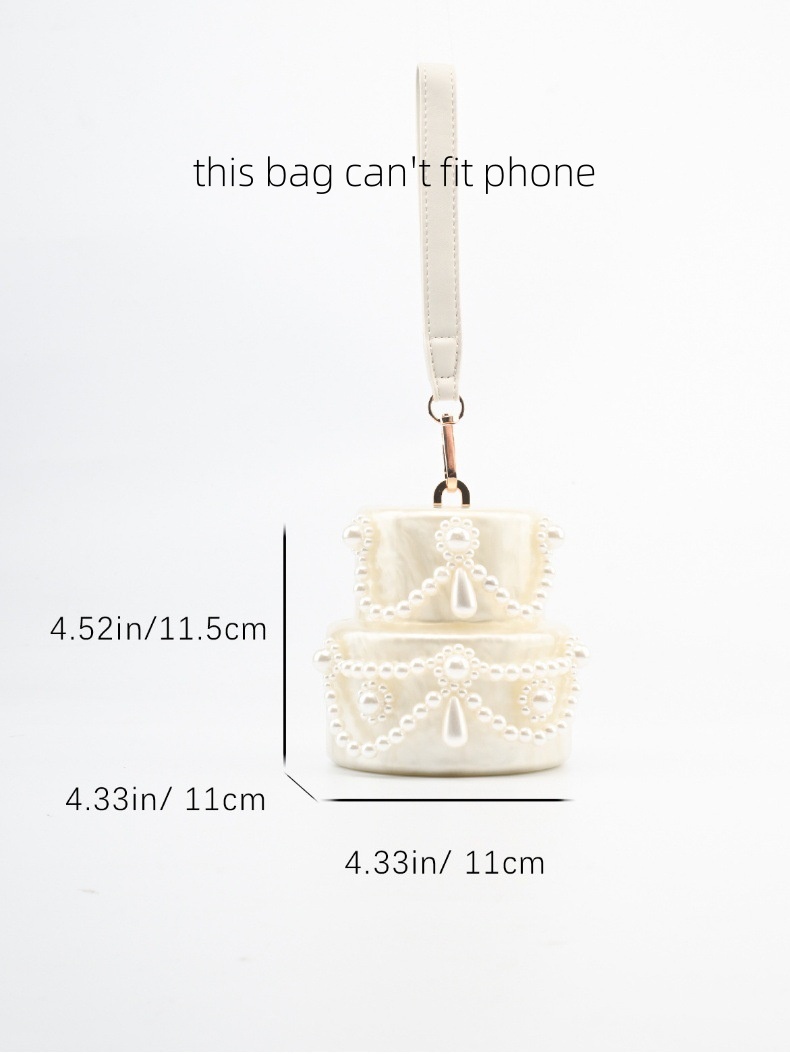 Kopertówka w kształcie ciasta, – Evening Bag Beaded recenzja i cena