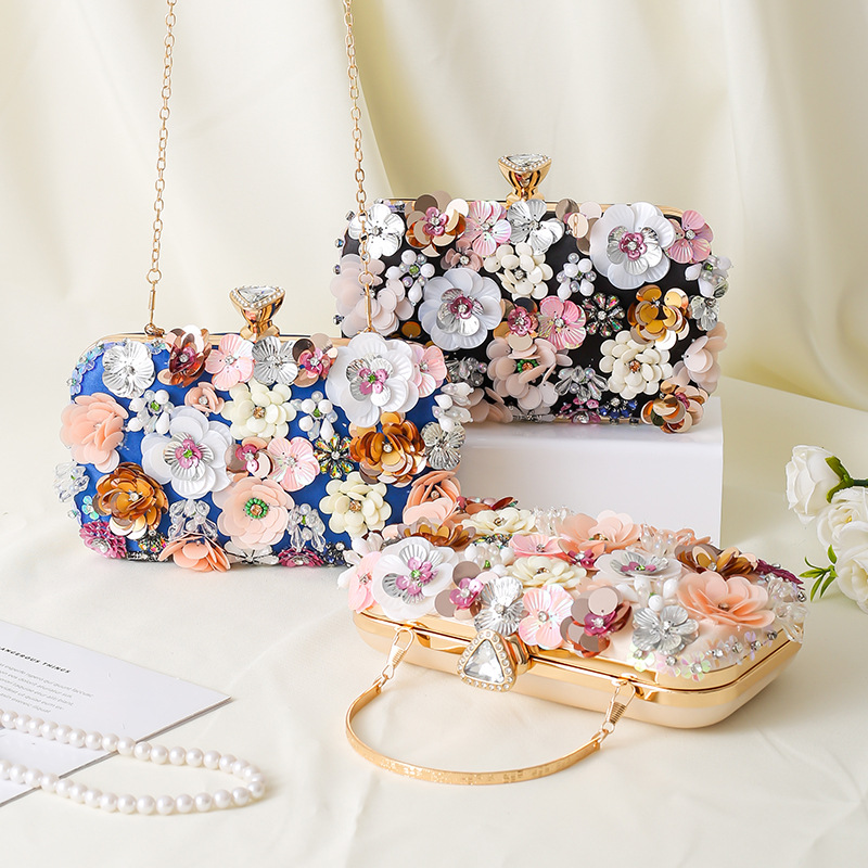 Torebka Wieczorowa Kwiatowa na – Evening Bag Beaded recenzja i cena