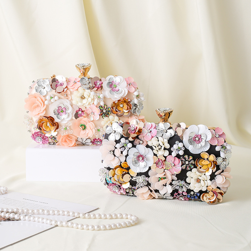 Torebka Wieczorowa Kwiatowa na – Evening Bag Beaded recenzja i cena