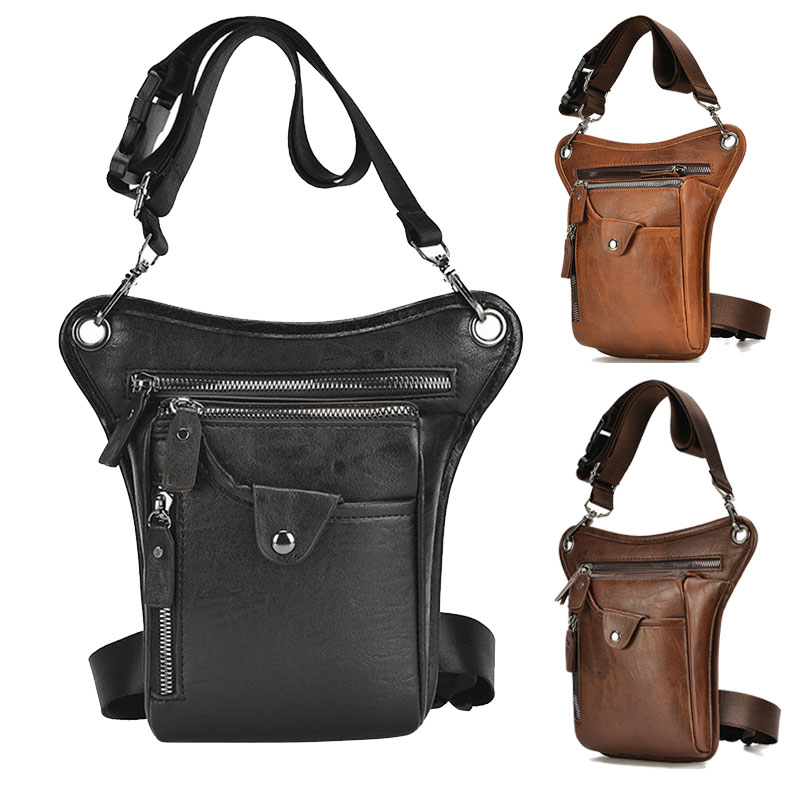 Vintage Men Waist Fanny Pack D – Saddle Bag Leather recenzja i cena