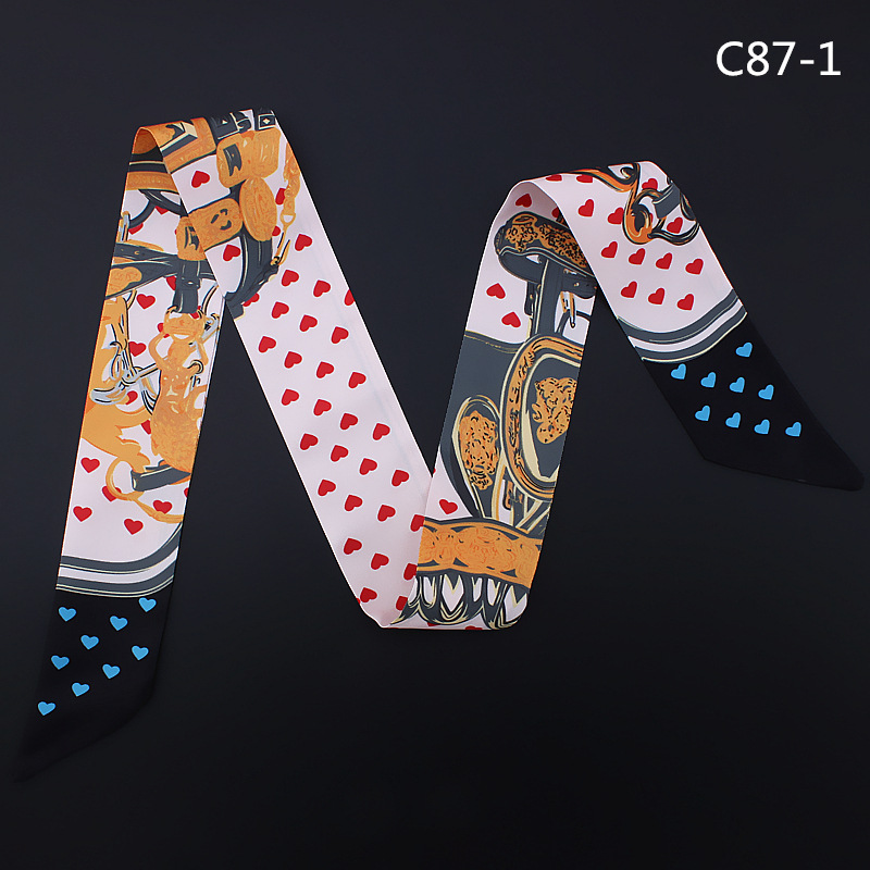 2024 New Heart Chain Print Sma – Women Bags Branded recenzja i cena