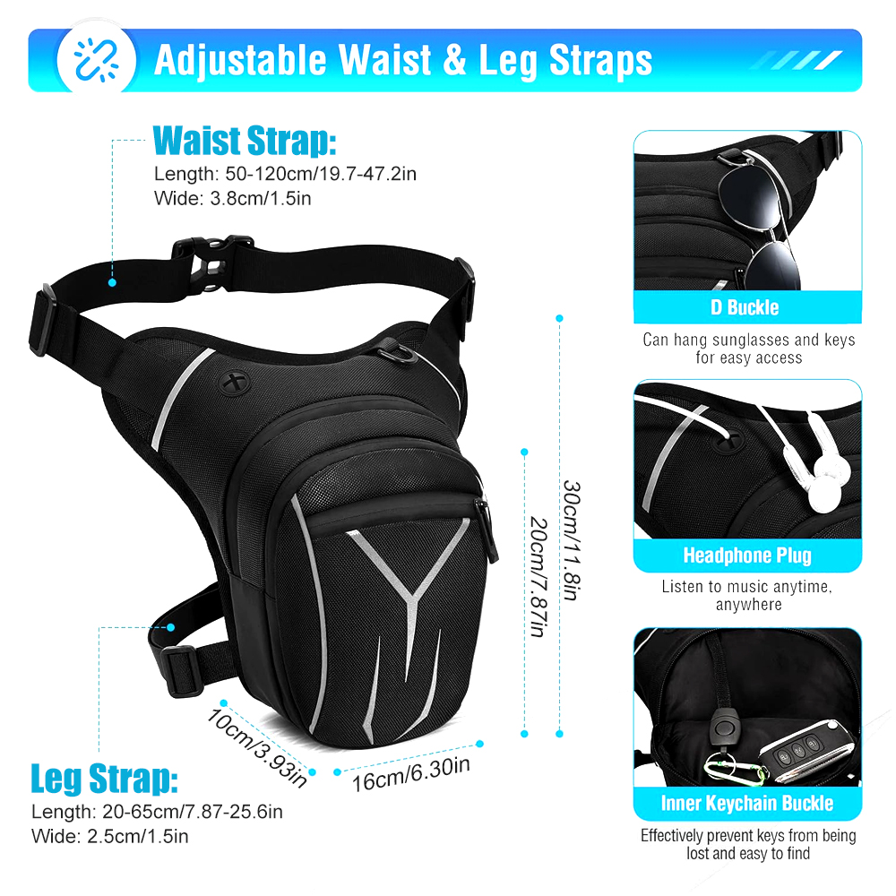 Wodoodporna Torba na Udo Biodr – Women'S Bum Bags recenzja i cena