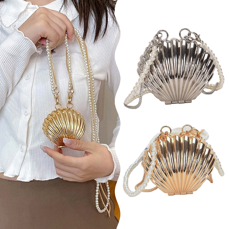 Metal Shell Bag Mini Lipstick  – Mini Purse Chain recenzja i cena