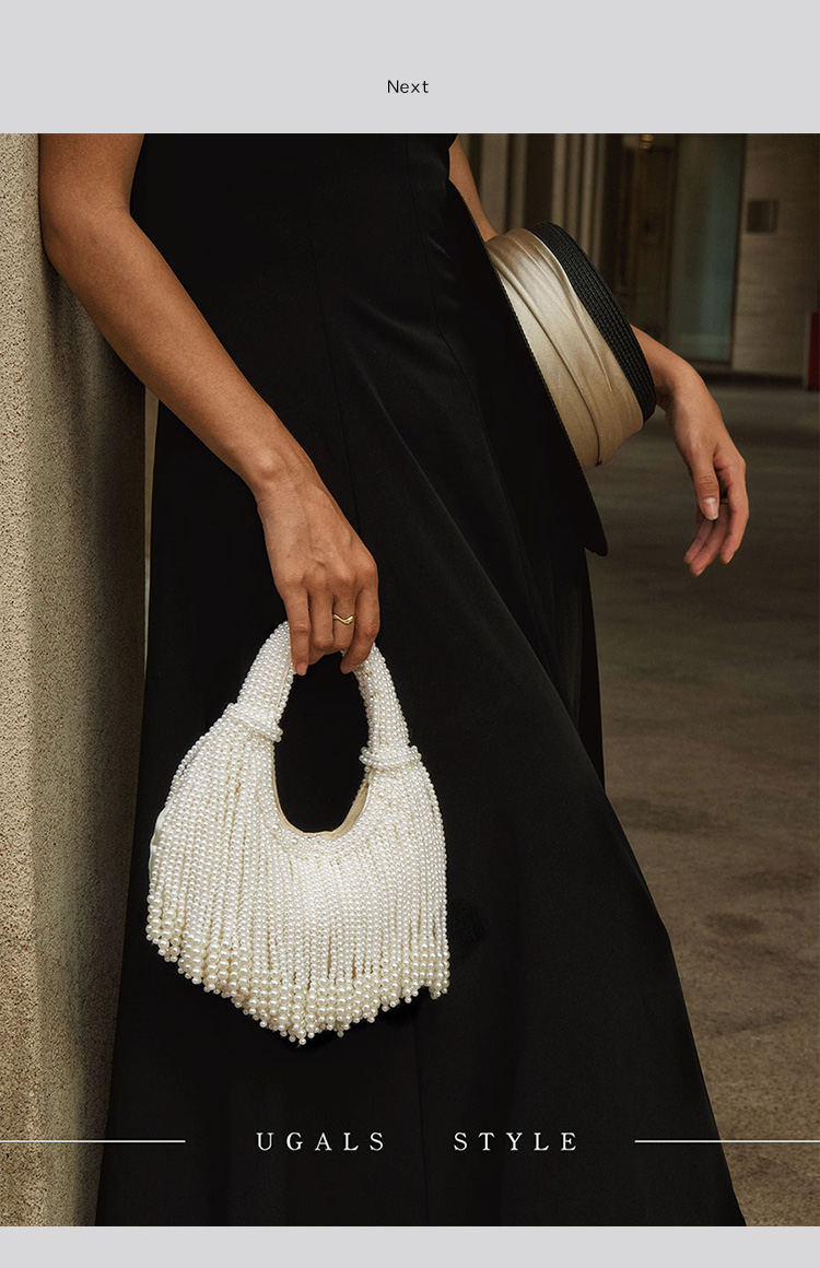 Torebka wieczorowa z perłową r – Evening Bag Beaded recenzja i cena
