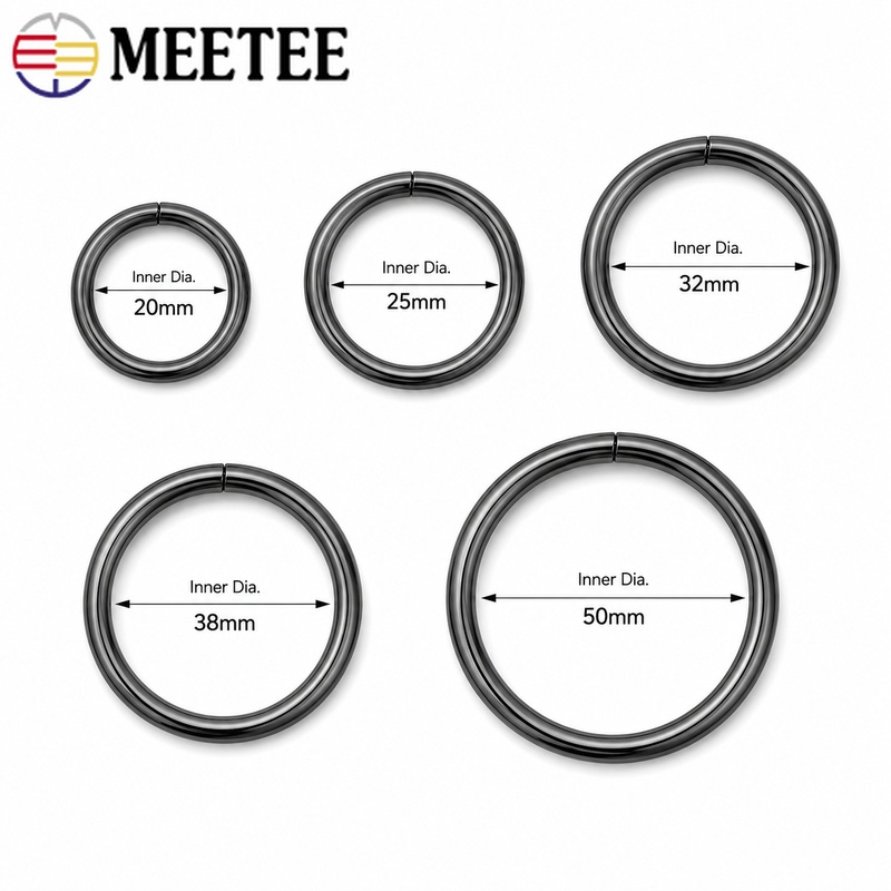 10/20 szt. Metalowe O-ringi 20 – Circle Round Bag recenzja i cena