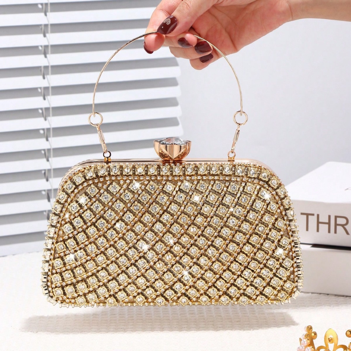 Luksusowe Diamentowe Brokatowe – Evening Bag Beaded recenzja i cena